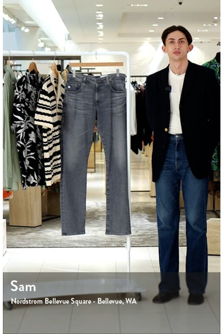 Graduate Slim Straight Leg Jeans video