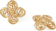 RETRO CHIC Eternal Spiral Earrings