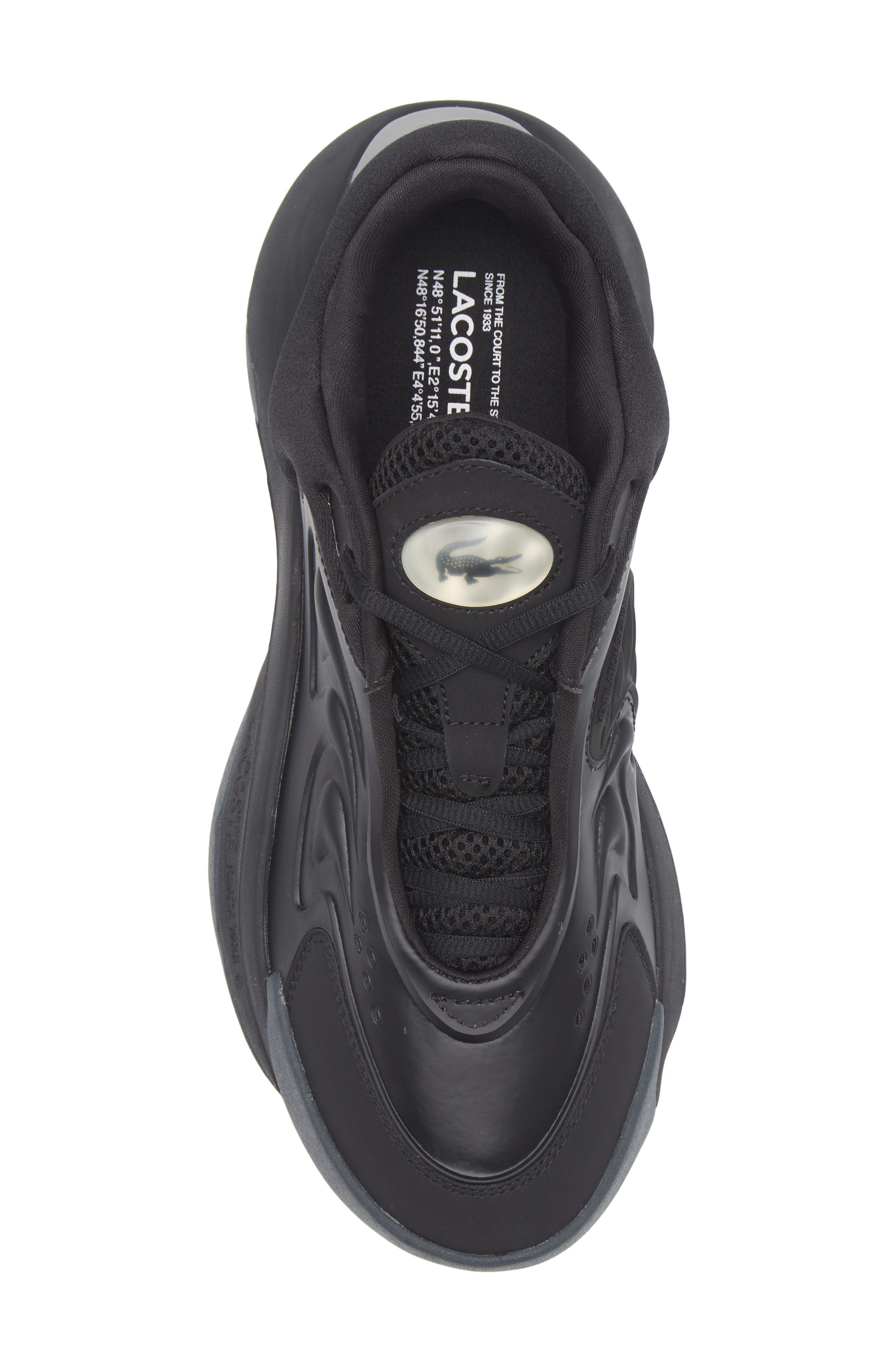 Lacoste Aceline Sneaker, Alternate, color, Black/ Black