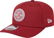 New Era Men's New Era Crimson Alabama Crimson Tide Patched 9SEVENTY Stretch-Snap Adjustable Hat