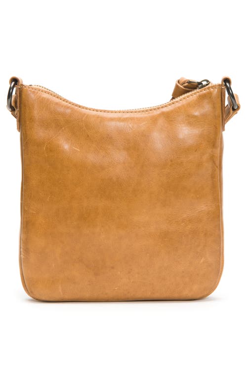Frye Melissa Swing Leather Crossbody Bag In Sand