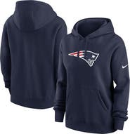 Nike Women's Nike Navy New England Patriots Club Fleece Pullover Hoodie