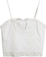 LoveShackFancy Kids' Quince Floral Lace Embroidered Top