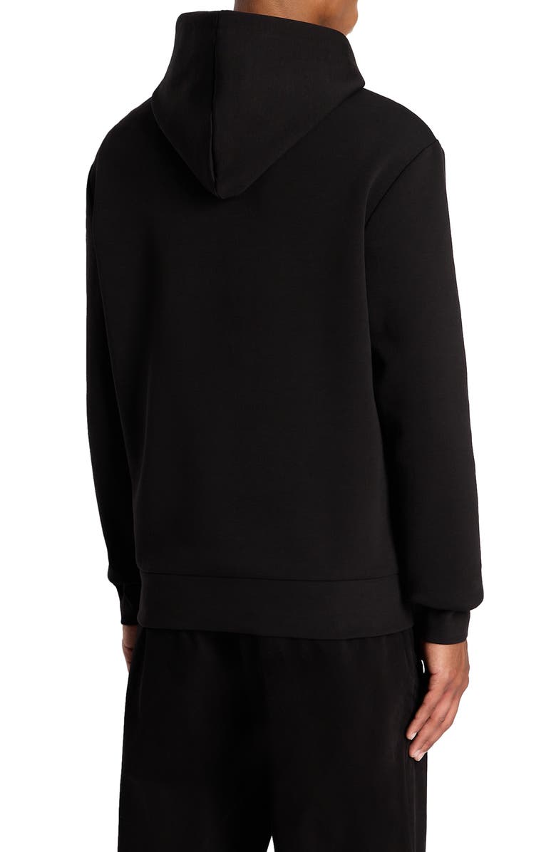 Armani Exchange Metallic Logo Hoodie, Alternate, color, 