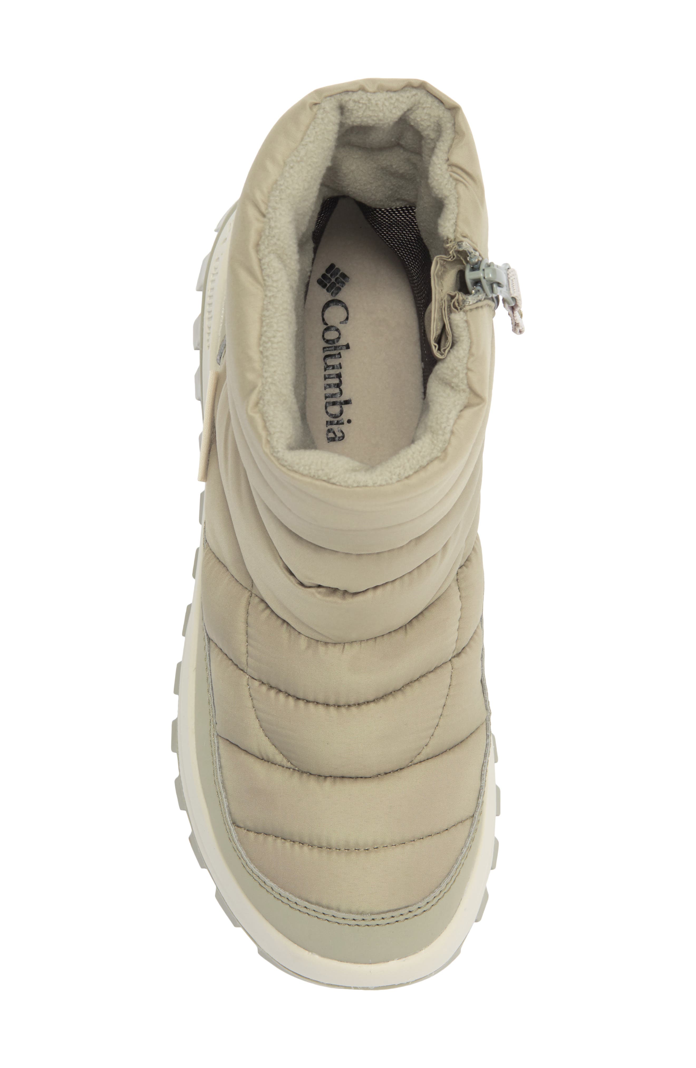 Columbia Snowtrot Waterproof Insulated Mid Hiking Boot, Alternate, color, Grey Green Dark