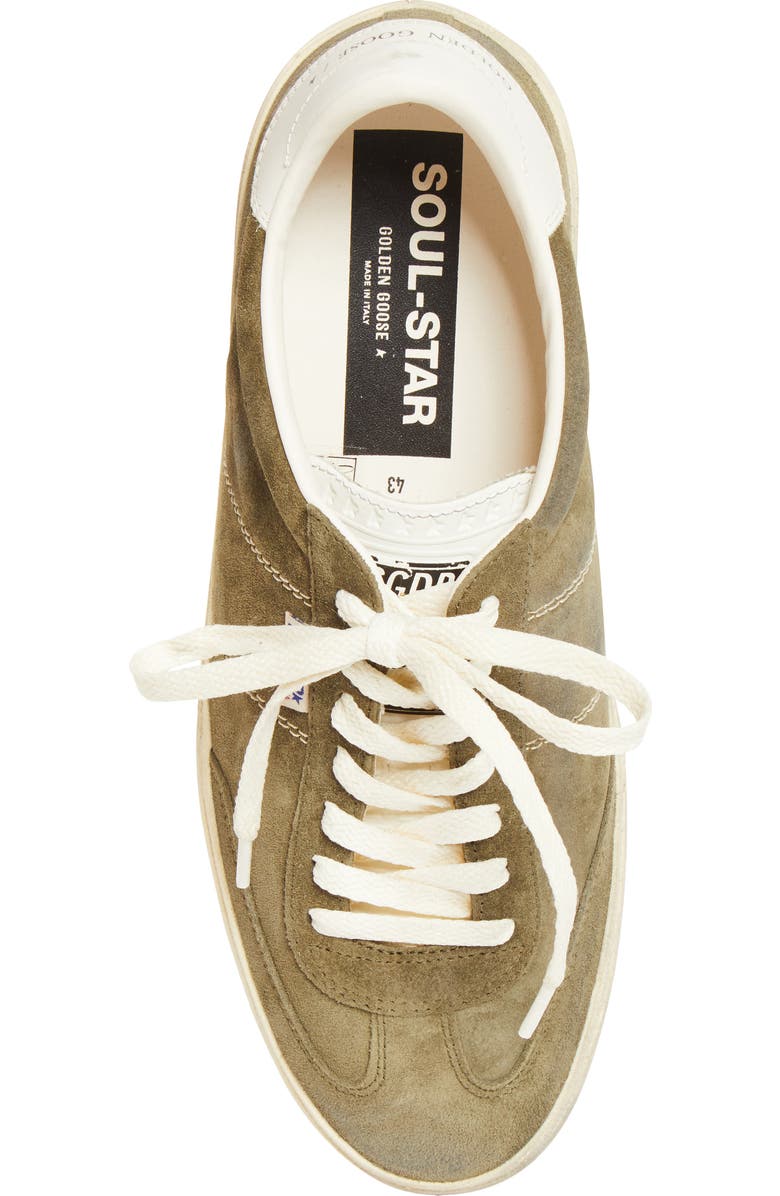 Golden Goose Soul Star Low Top Sneaker, Alternate, color, Olive Green/ White/ Milk