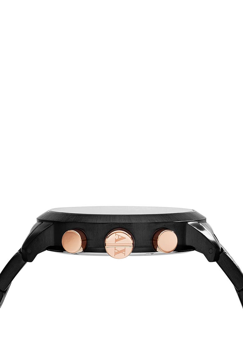 Round Chronograph Bracelet Watch, 47mm, Alternate, color, NO COLOR