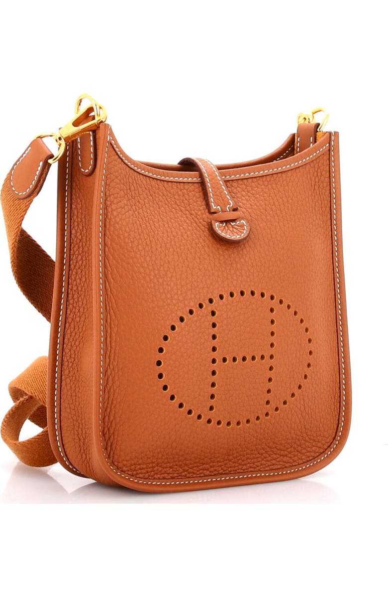 Pre-Owned Hermes Evelyne Bag Gen III Clemence TPM, Alternate, color, Gold