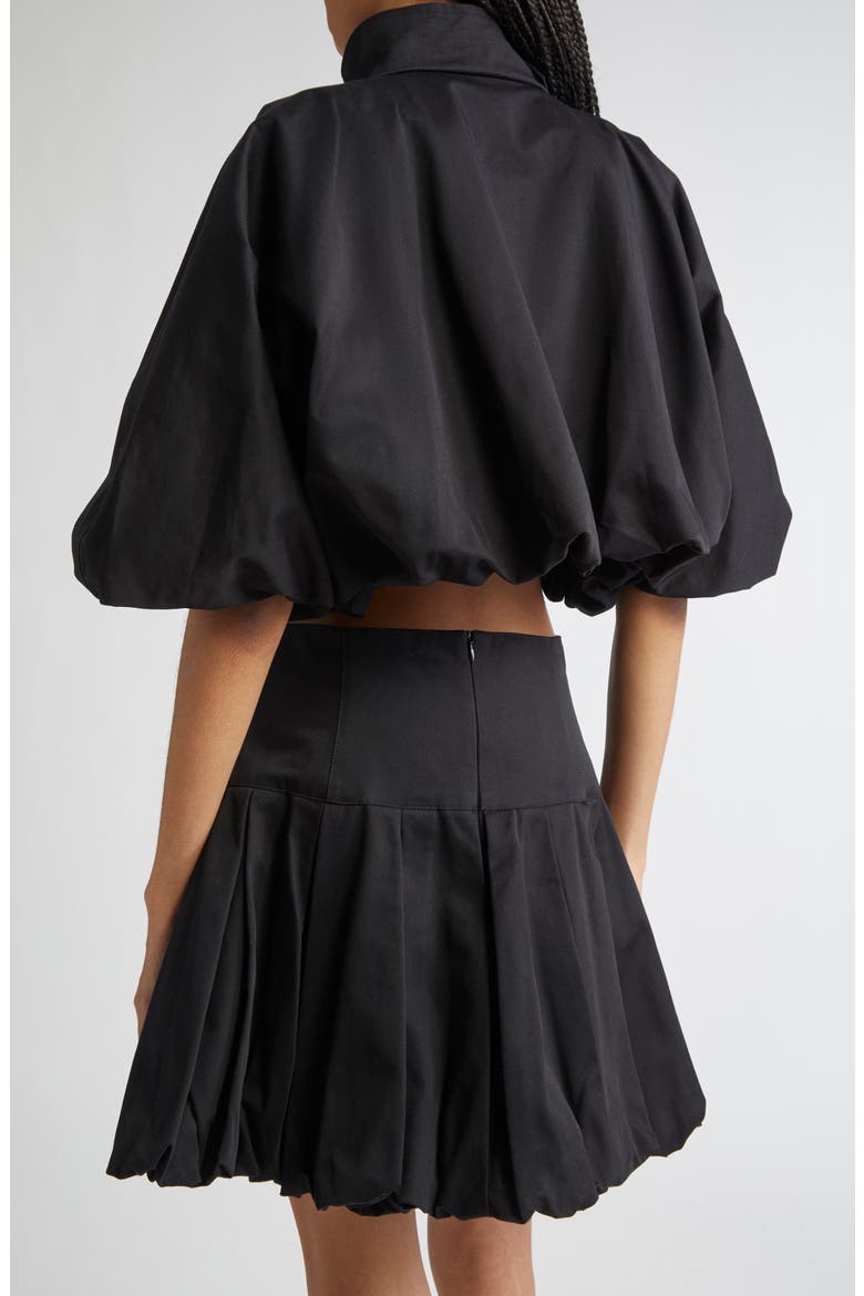 Tiny Bomber Jacket, Alternate, color, BLACK