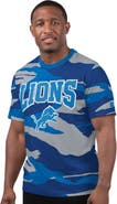 STARTER Men's Starter Gray Detroit Lions Thursday Night Gridiron T-Shirt