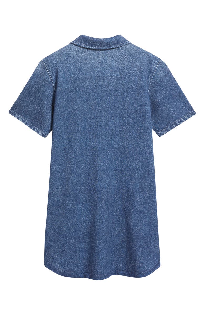 rag & bone Kids' Miramar Denim A-Line Dress, Alternate, color, Kona