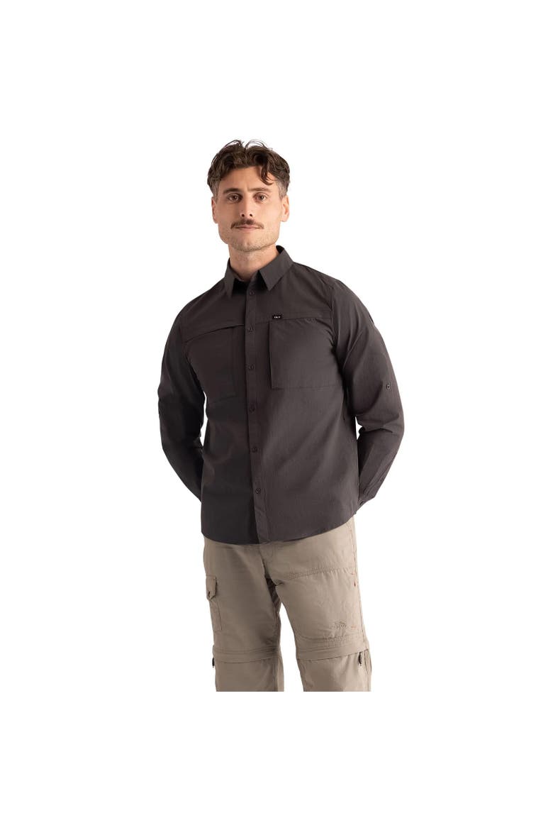 Santiago Dlx Shirt, Alternate, color, Dark Grey