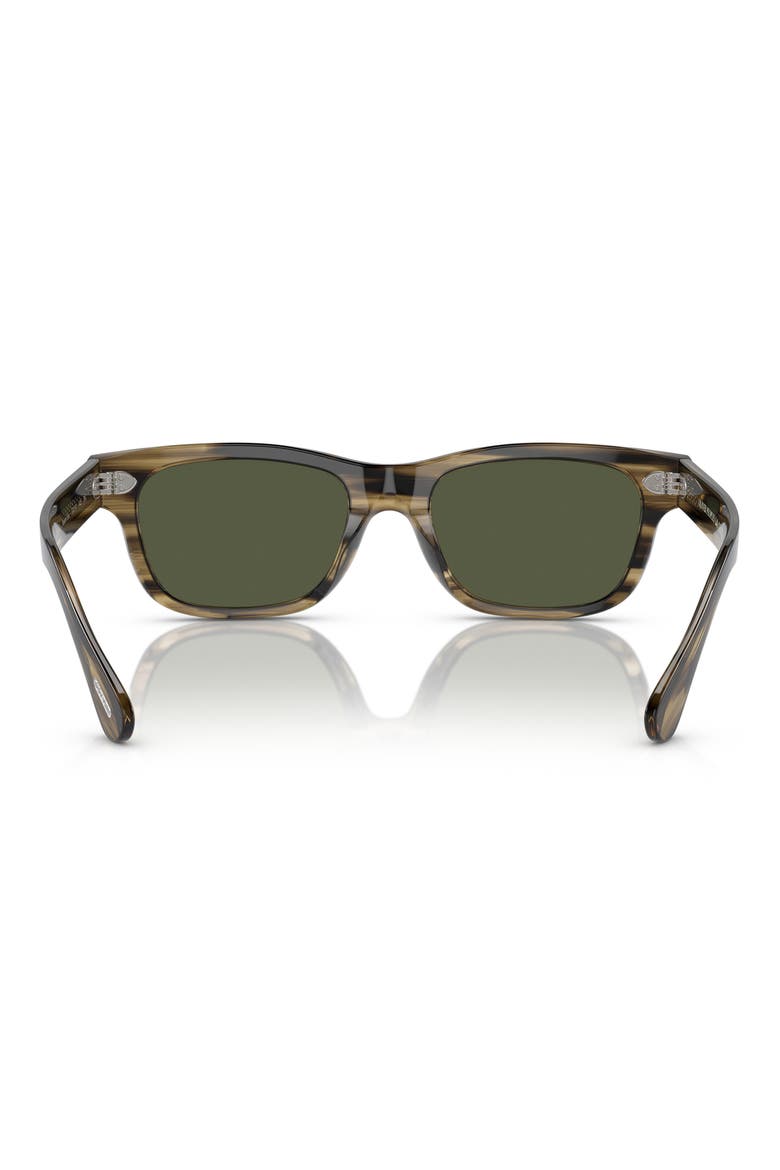 Rosson Sun 53mm Square Sunglasses, Alternate, color, OLIVE