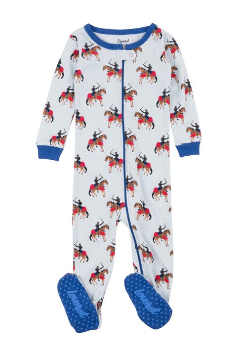 Knight Cotton Footie Pajama