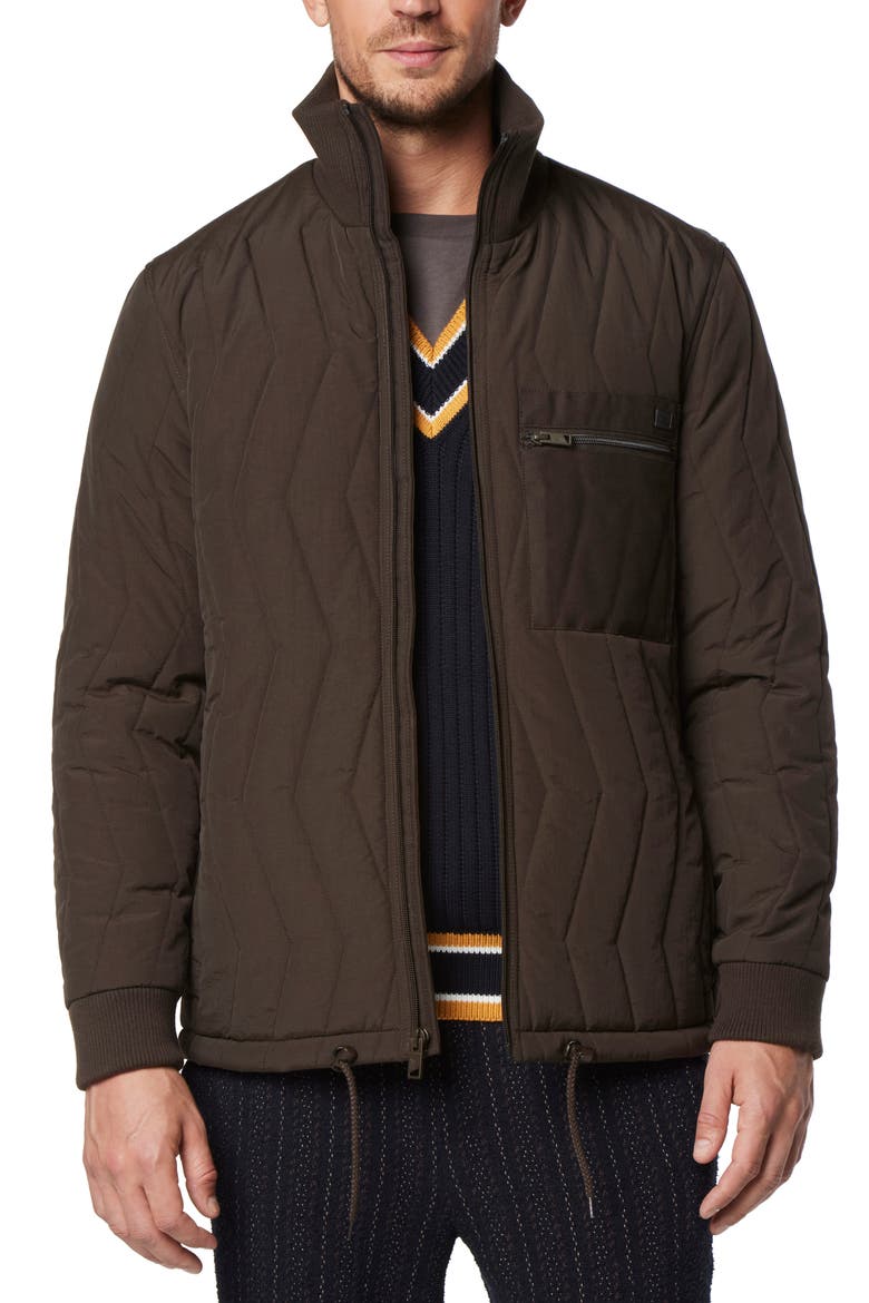 Floyd Water Resistant Jacket, Main, color, OLIVE