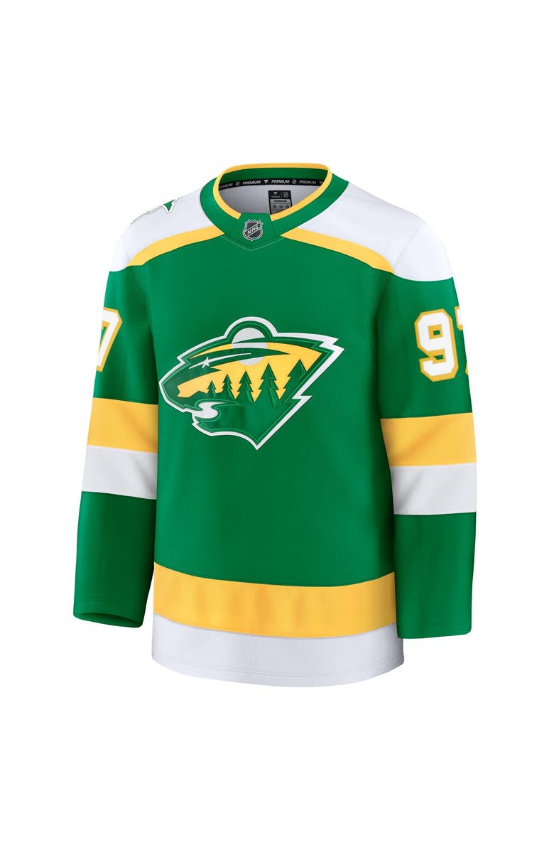 FANATICS Men's Fanatics Kirill Kaprizov Green Minnesota Wild Alternate Premium Jersey, Alternate, color, 