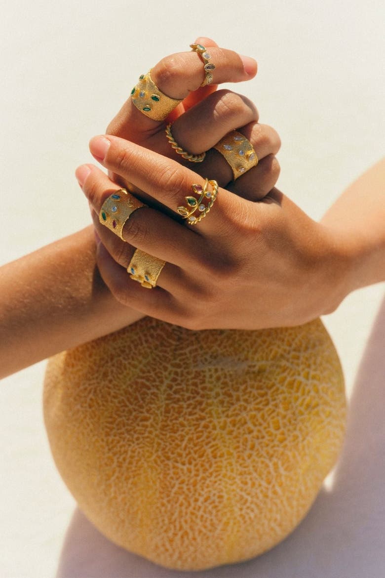 Cesare Gemstone Ring, Alternate, color, Multi