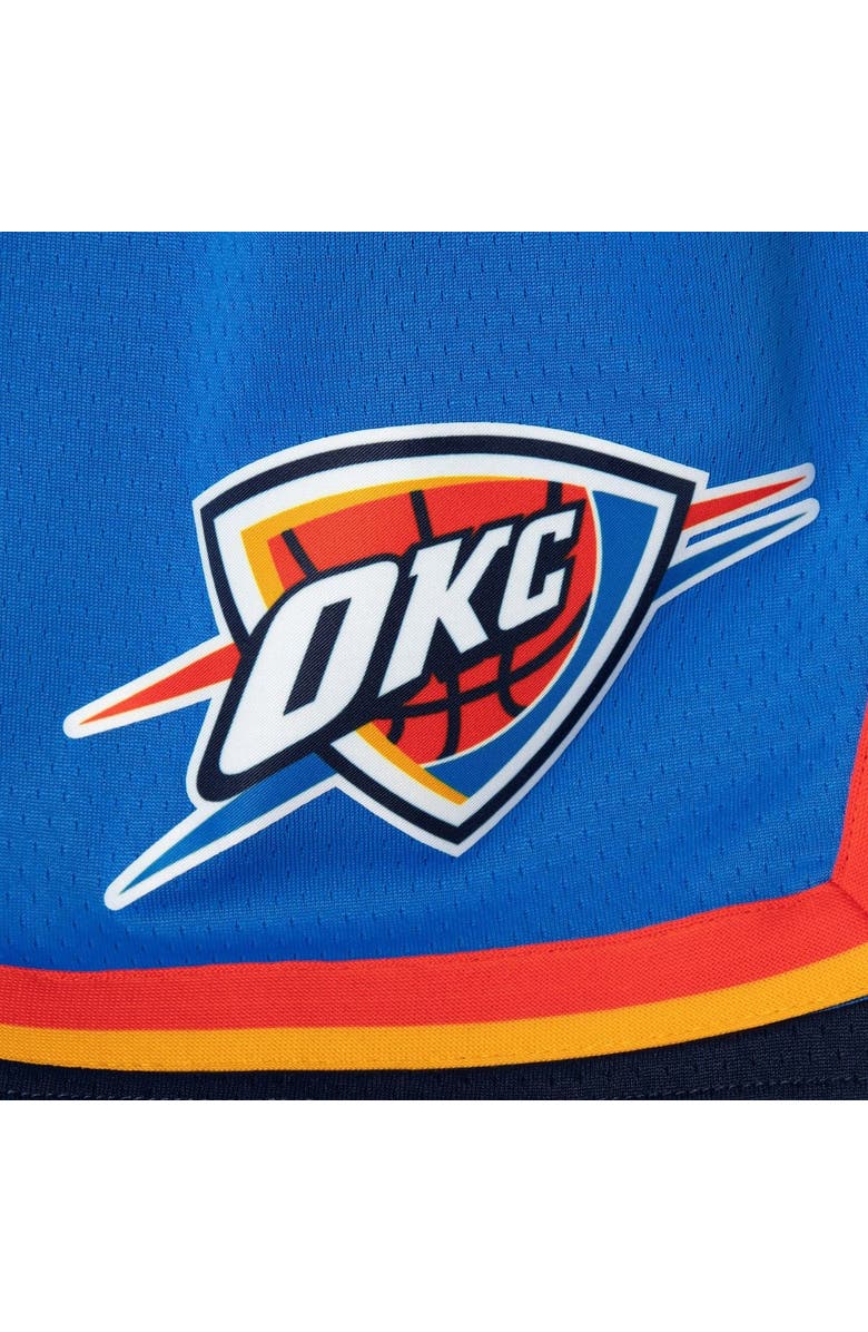 Nike Men's Nike Blue 2019/20 Oklahoma City Thunder Icon Edition Swingman Shorts, Alternate, color, 