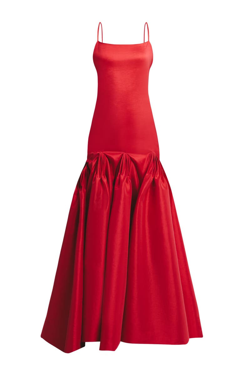 SEZ Triana Dress, Alternate, color, Scarllet