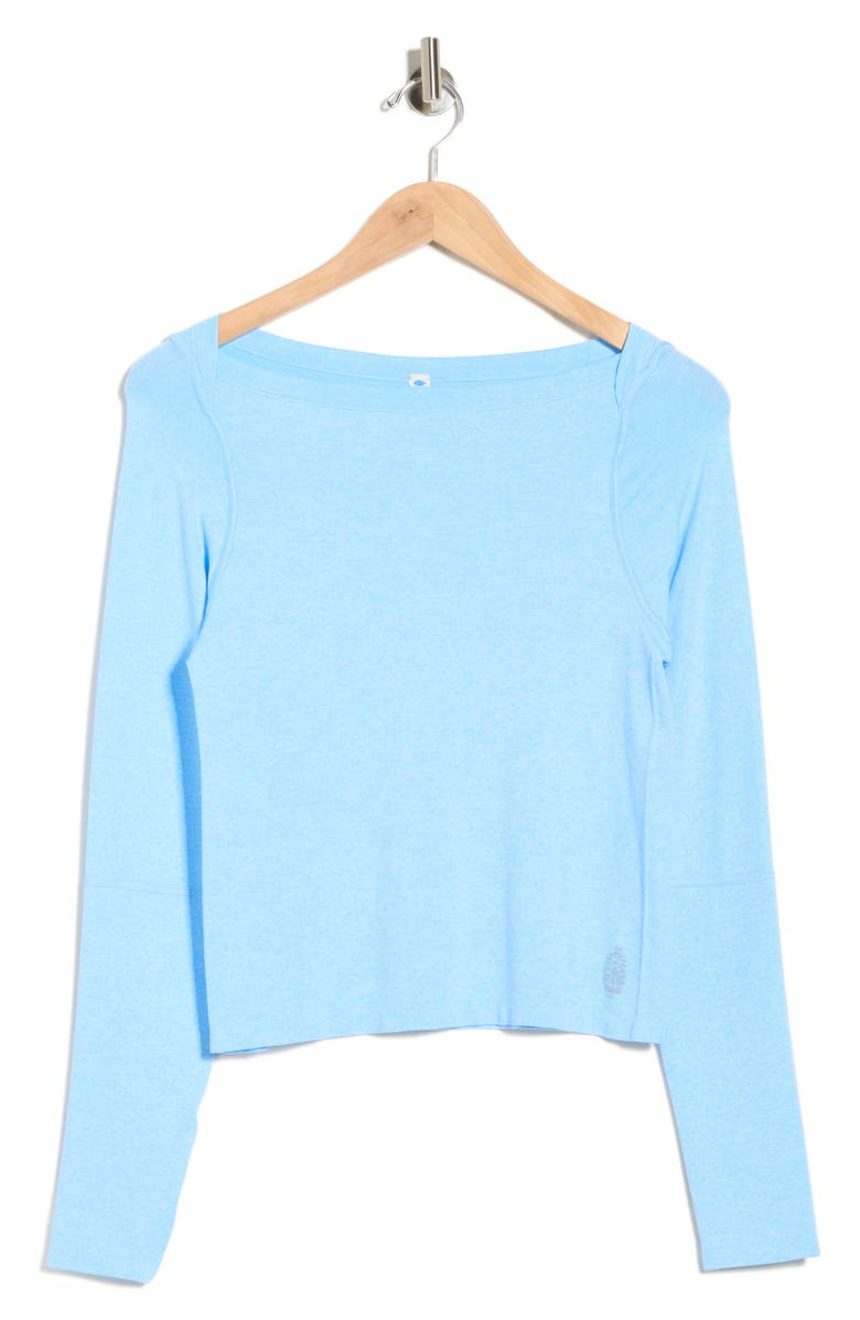 Free People Up Next Long Sleeve T-Shirt, Main, color, Blue