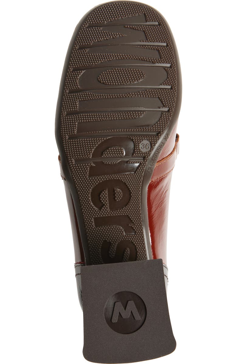 Wonders Moc Toe Bit Loafer Pump, Alternate, color, Brown Cream Combo