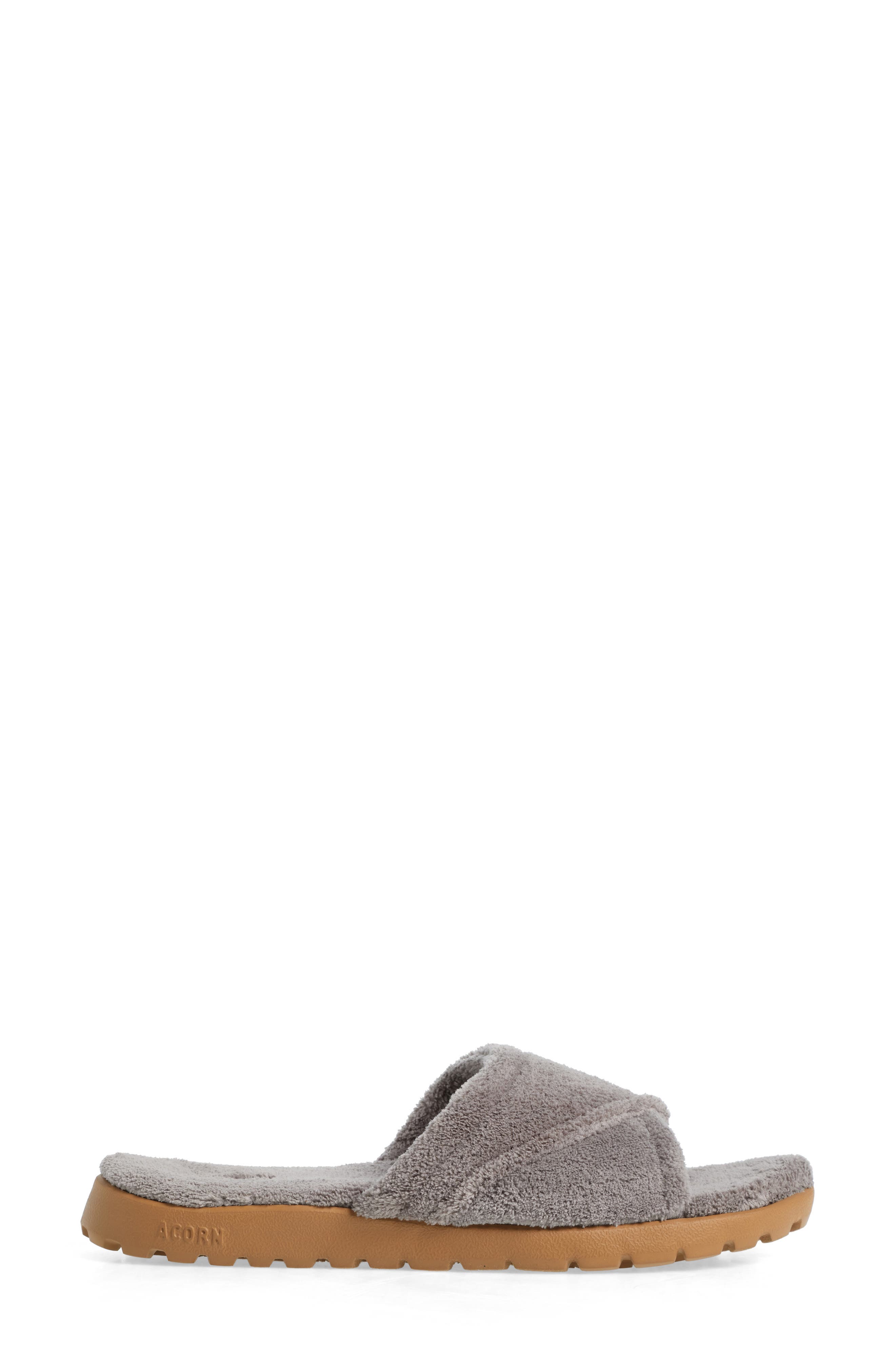 Acorn Sunday Everywear<sup>®</sup> Spa Slide Slipper, Alternate, color, Gry