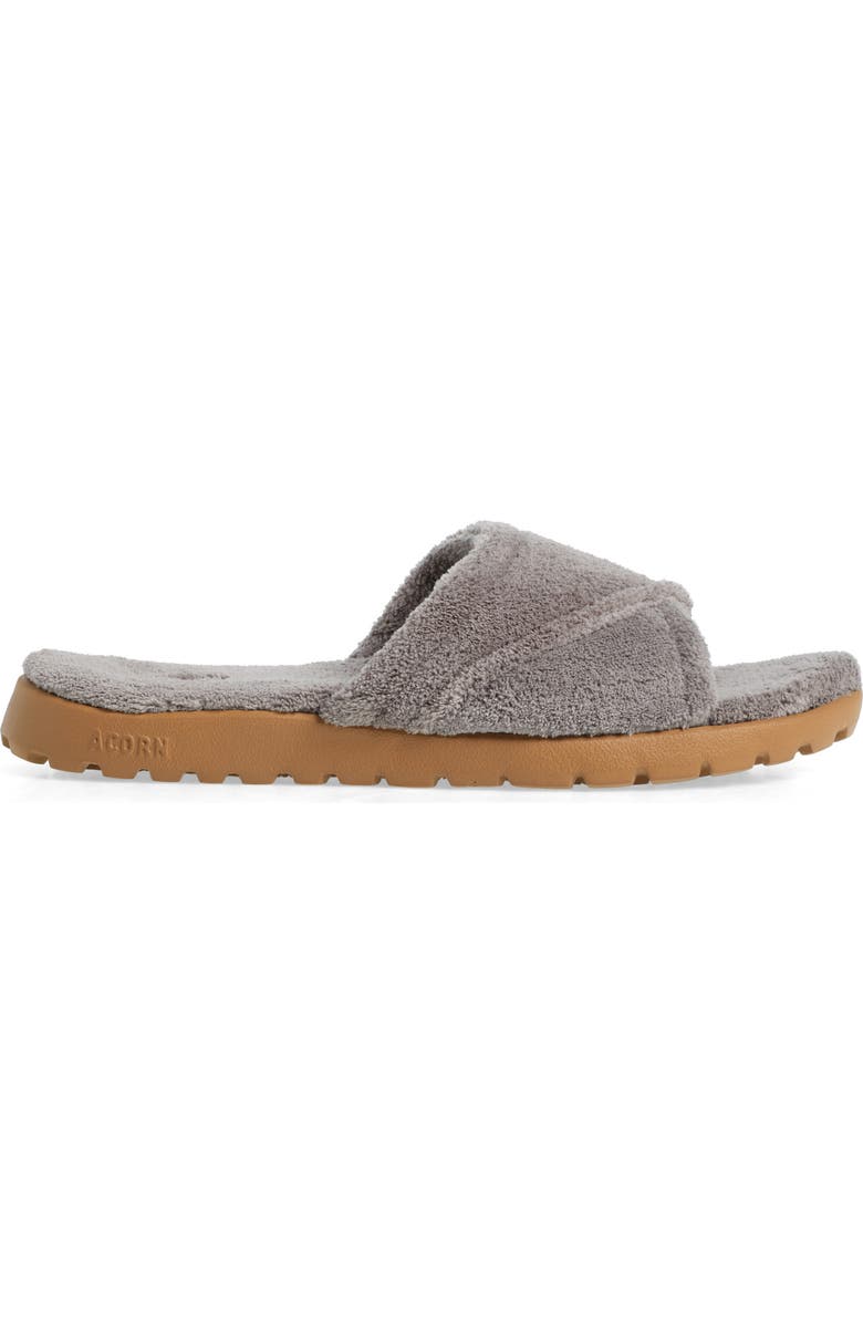 Acorn Sunday Everywear<sup>®</sup> Spa Slide Slipper, Alternate, color, Gry