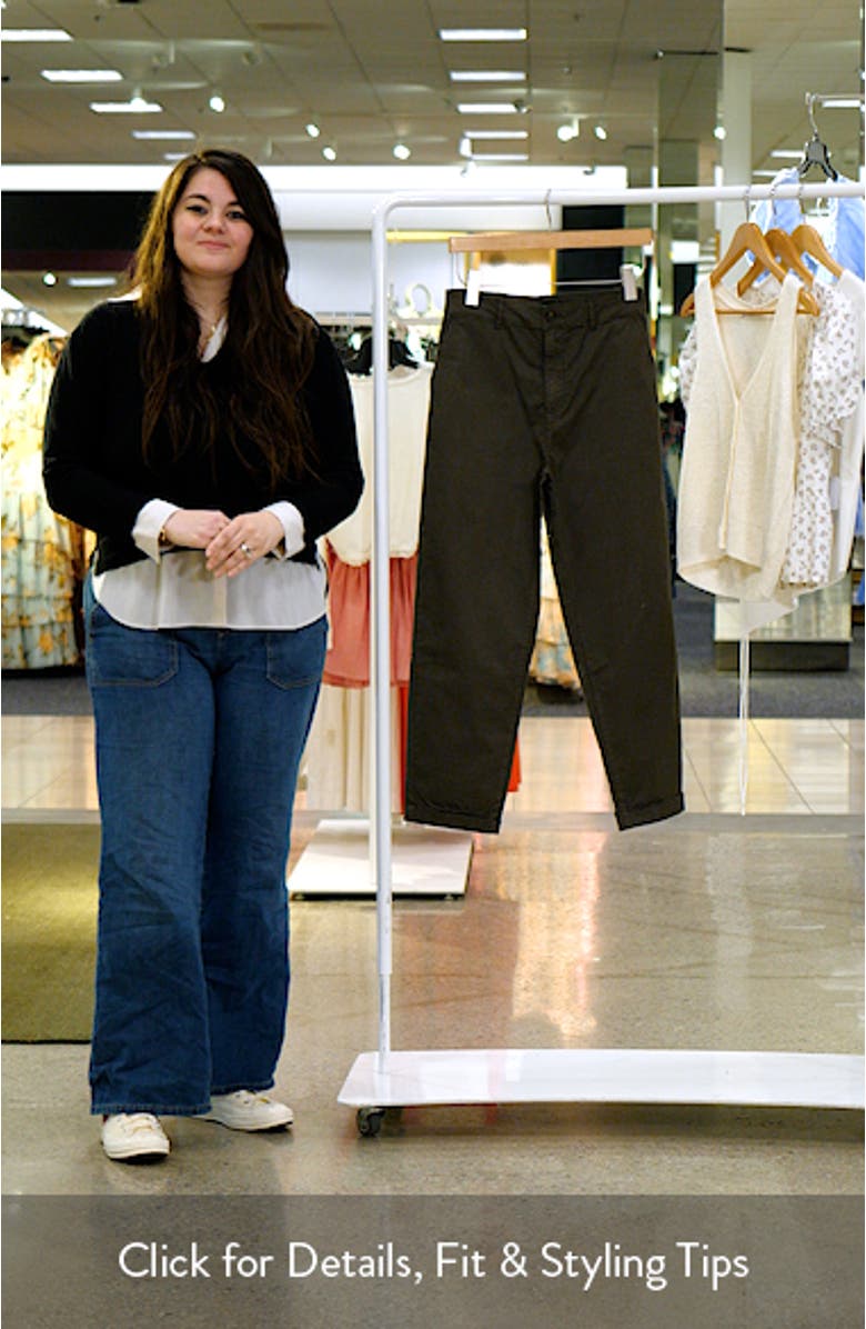 High Waist Slim Fit Chinos, sales video thumbnail