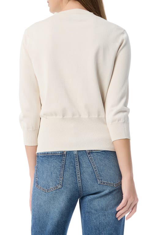 Do By Dee Ocleppo Tessa Henley Sweater In Almond Milk