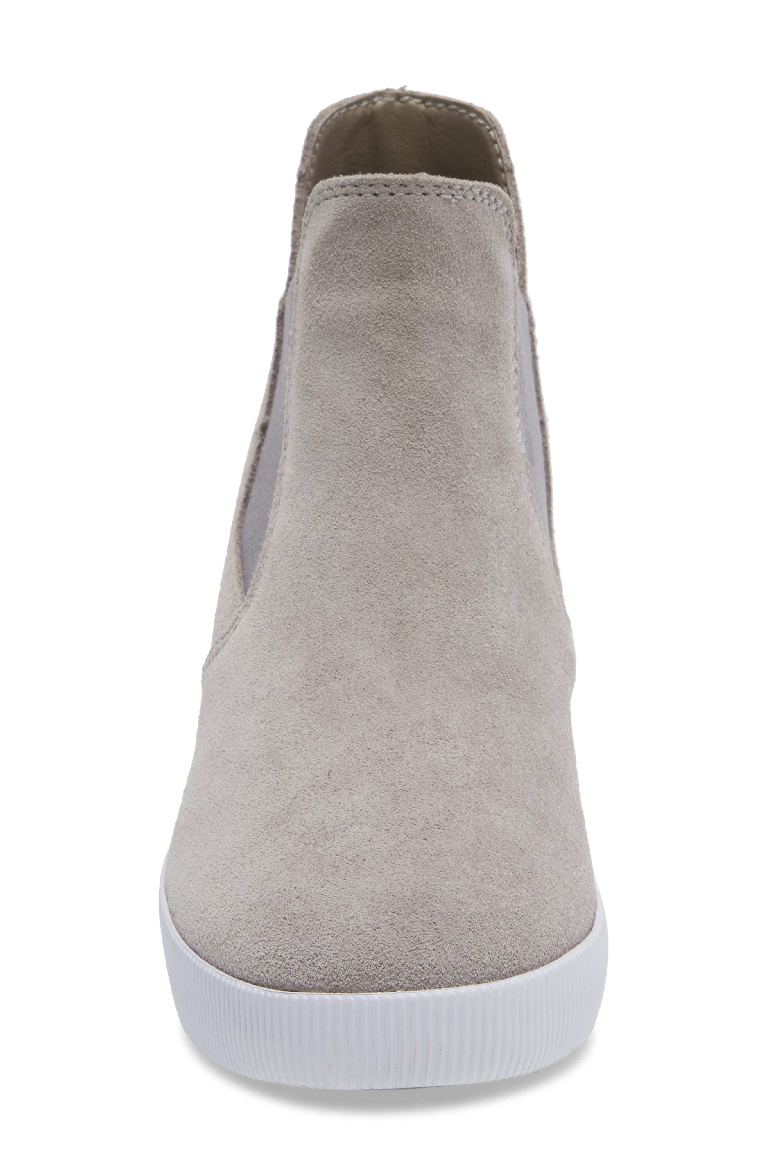 SOREL Out N About Slip-On Wedge Shoe, Alternate, color, Chrome Grey White