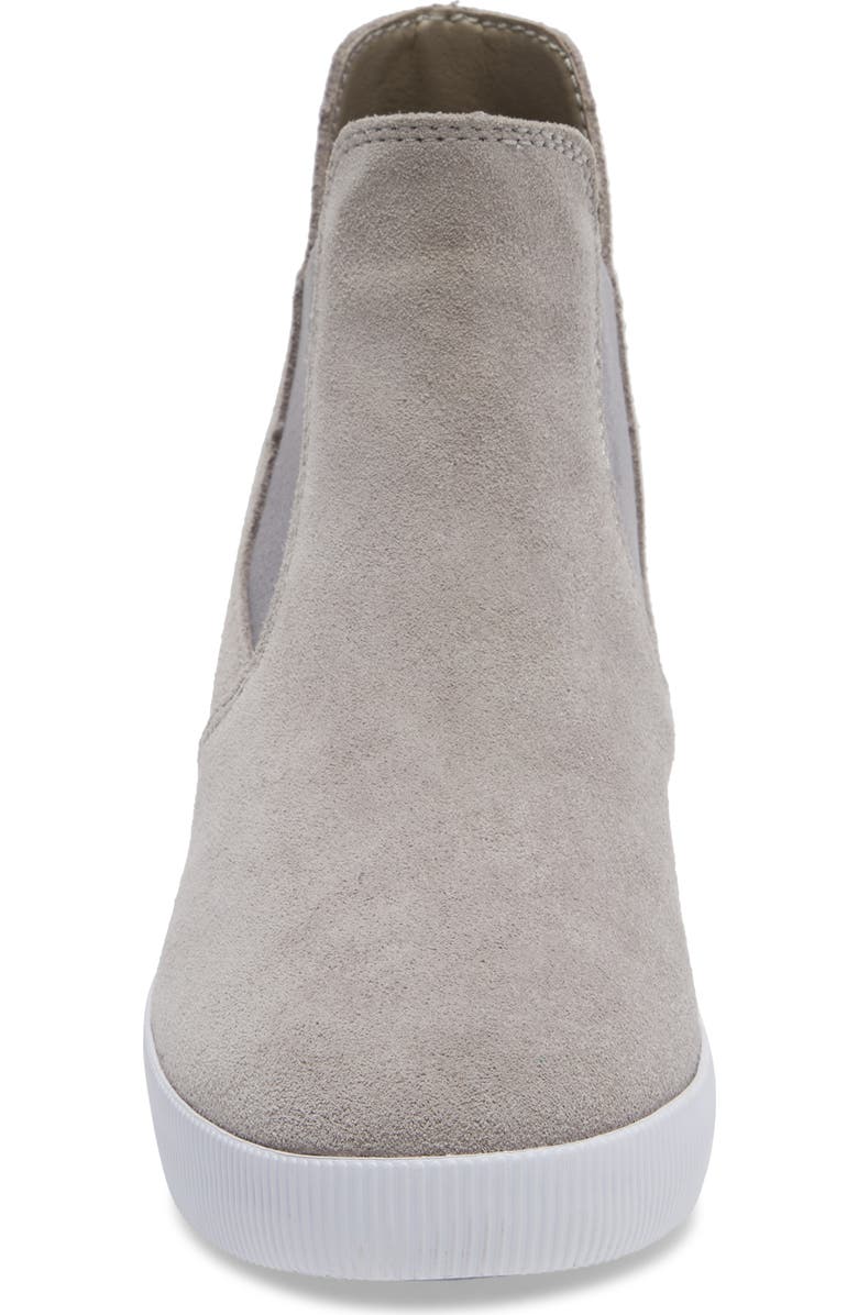 SOREL Out N About Slip-On Wedge Shoe, Alternate, color, Chrome Grey White