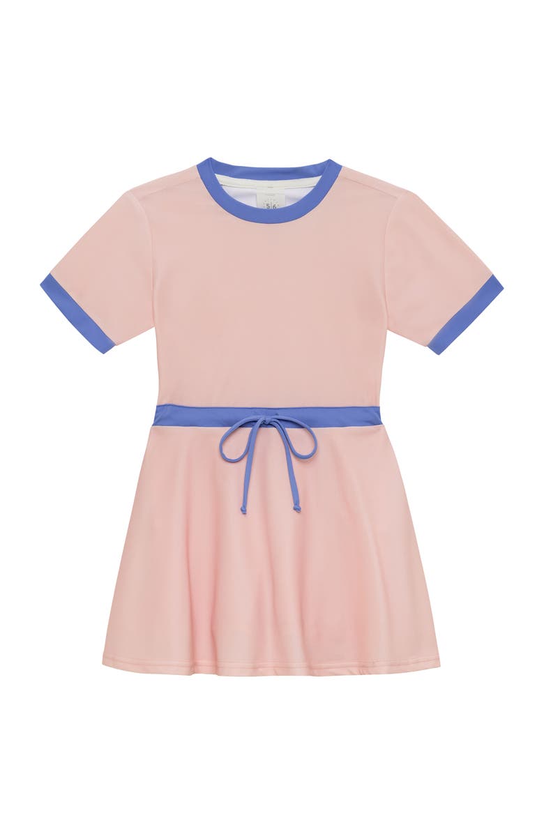 Courtside Kids Girls Tennis Skort Dress, Main, color, Pink