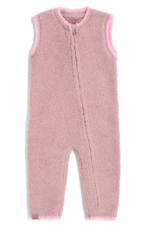 CozyChic® Baby Sleeveless Zip Onesie