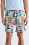 Vintage 1946 Patchwork Madras Flat Front Shorts