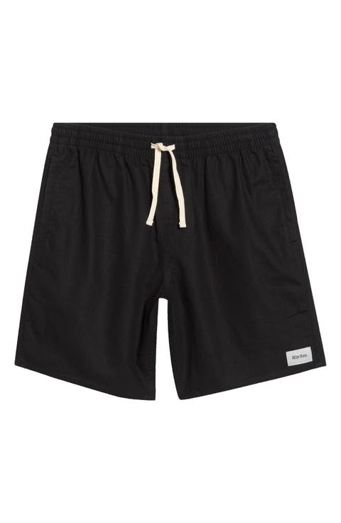 Classic Linen & Cotton Jam Drawstring Shorts