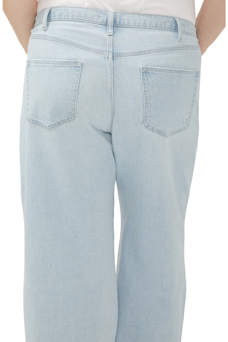 Be Easy Drawstring Jeans, Alternate, color, INDIGO