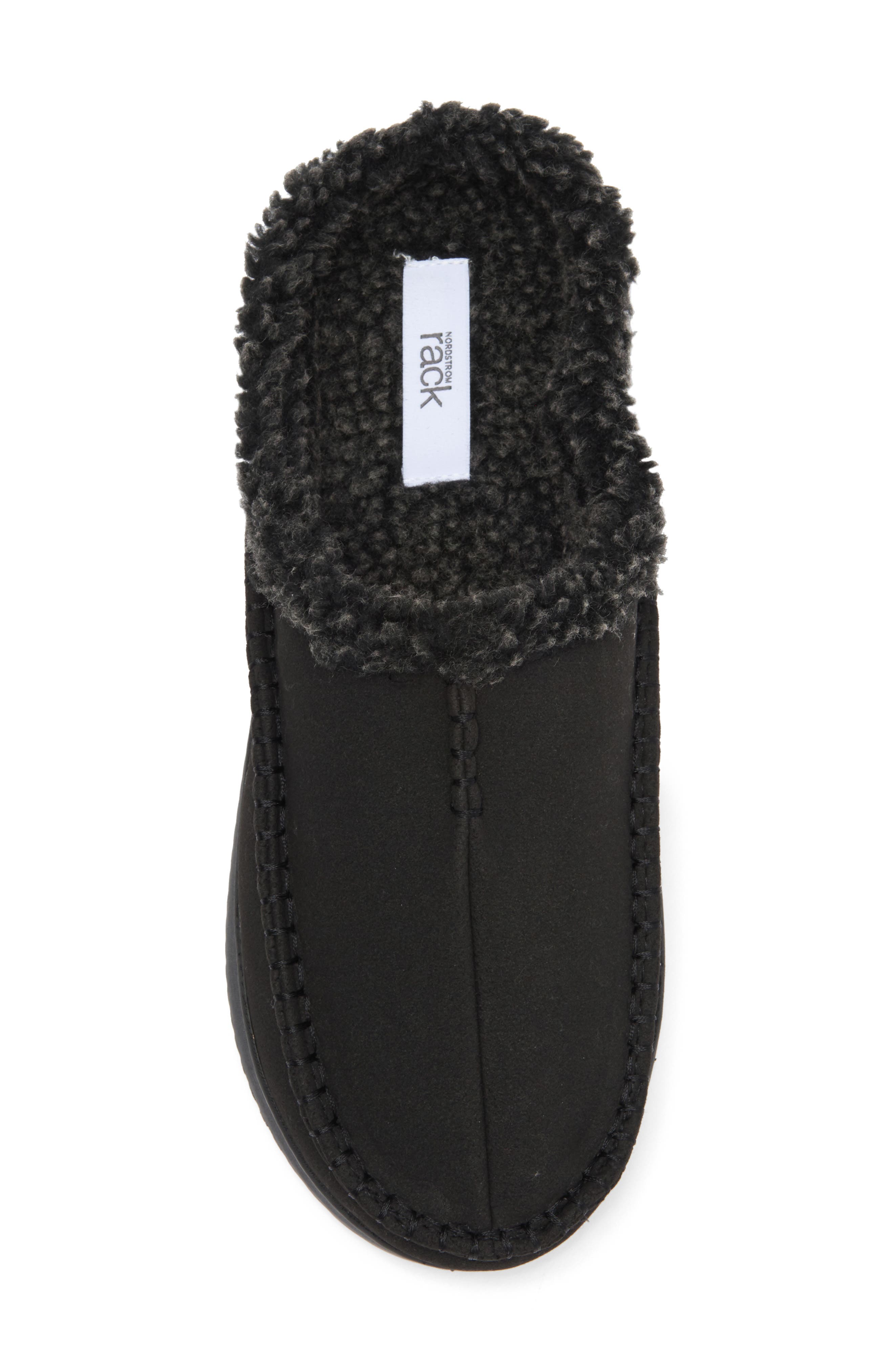 NORDSTROM RACK Jack Faux Shearling Lined Clog Slipper, Alternate, color, 
