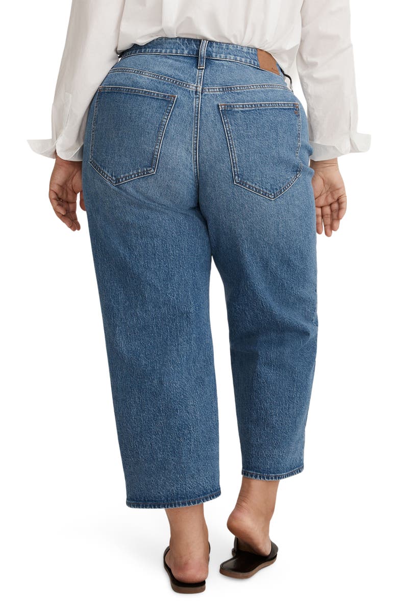 Madewell Perfect Vintage Crop Wide Leg Jeans, Alternate, color, Cresslow Wash