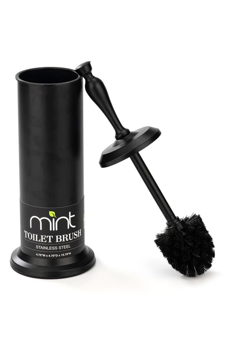 J AND V TEXTILES Industrial Toilet Bowl Brush, Main, color, Black