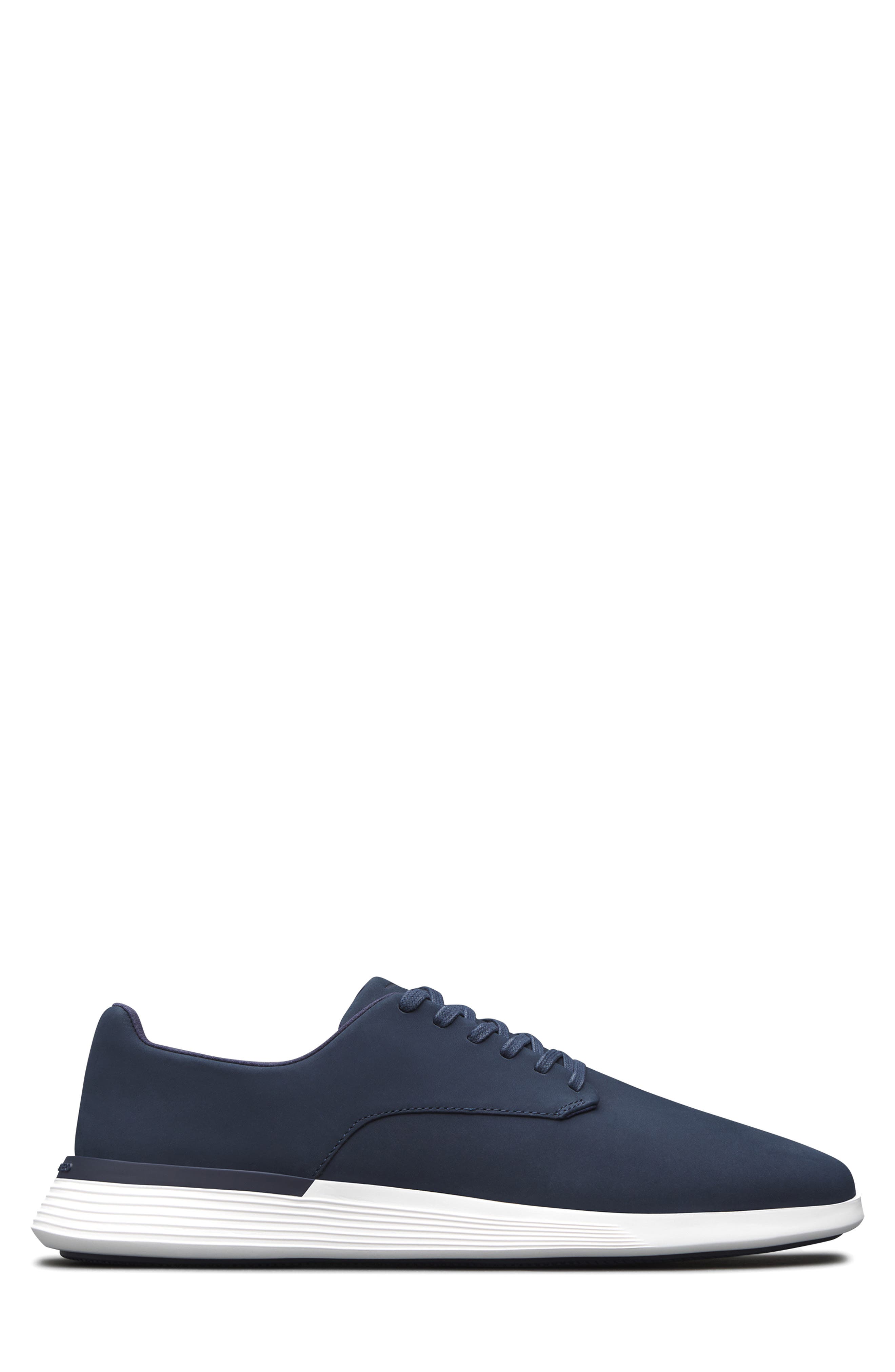 Wolf & Shepherd Crossover Plain Toe Derby, Alternate, color, Navy / White