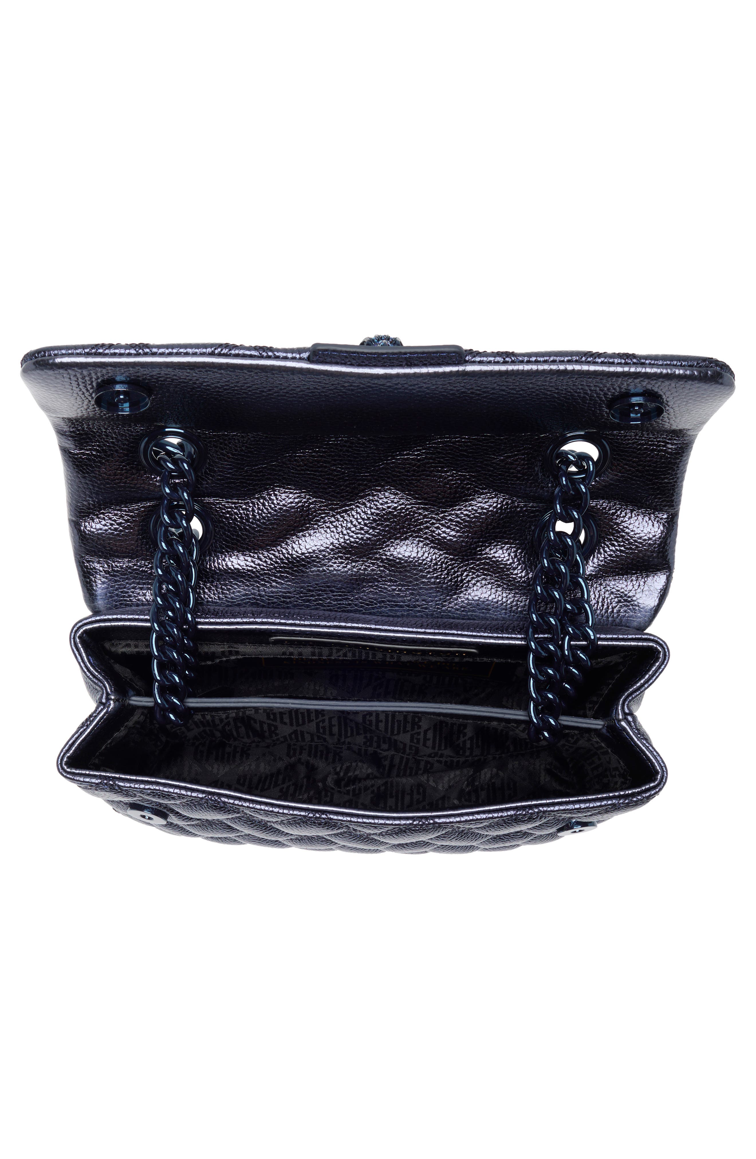 Kurt Geiger London Kensington Drench Quilted Leather Shoulder Bag, Alternate, color, 