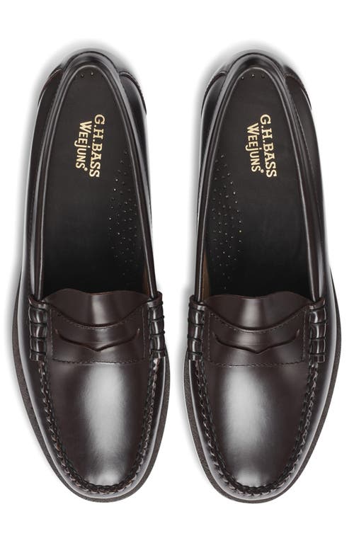 G.h.bass Weejuns® Larson Leather Penny Loafer In Dark Brown