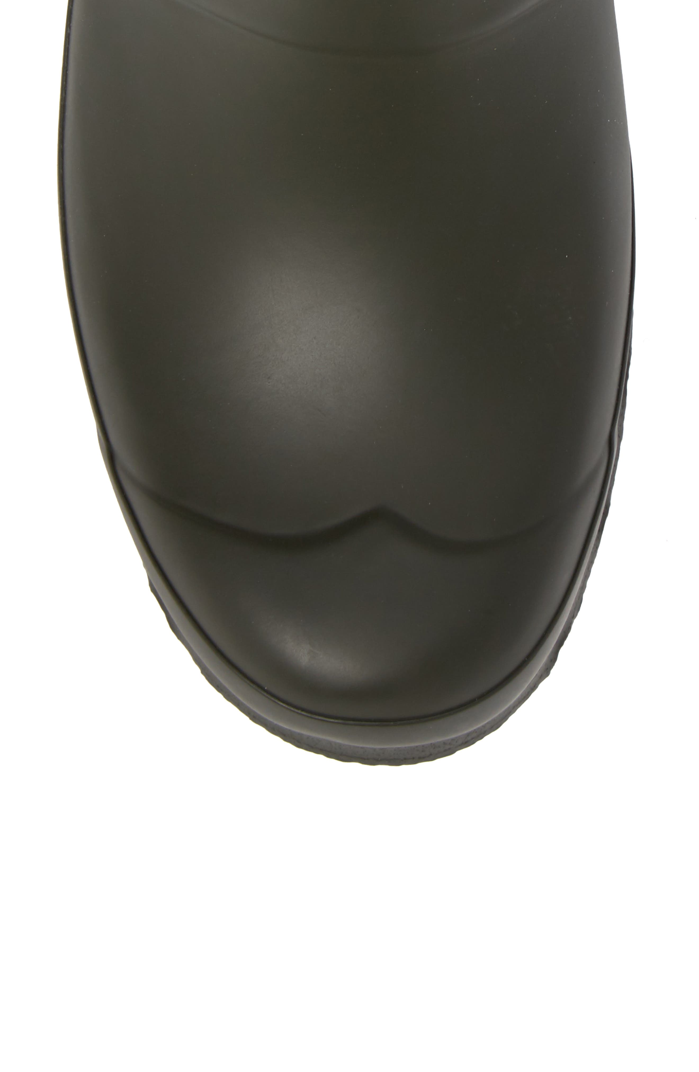 Original Short Waterproof Rain Boot, Alternate, color, DARK OLIVE