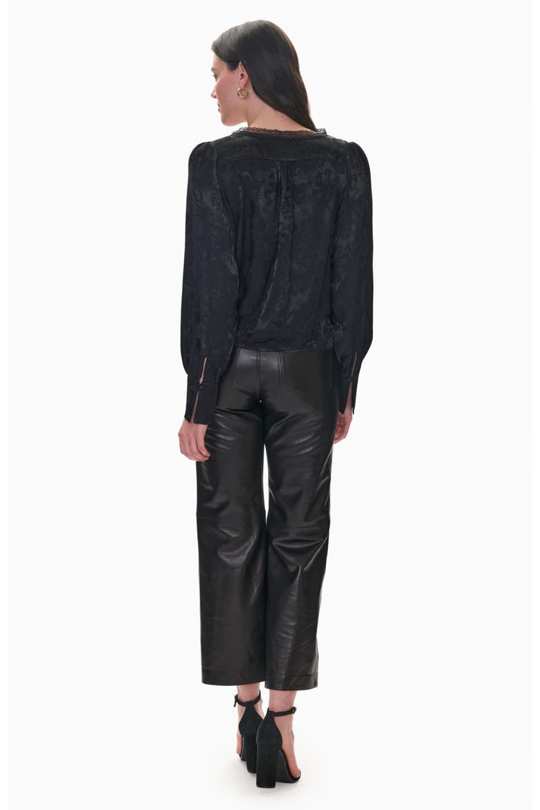 Madison Crop Kick Flare, Alternate, color, Noir