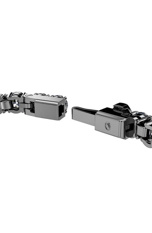 Swarovski Matrix Tennis Armband In Metallic