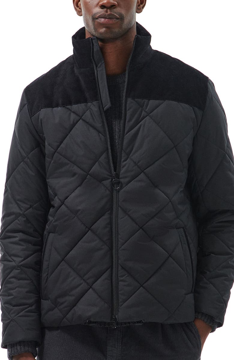 Barbour Elmwood Quilted Jacket, Main, color, 