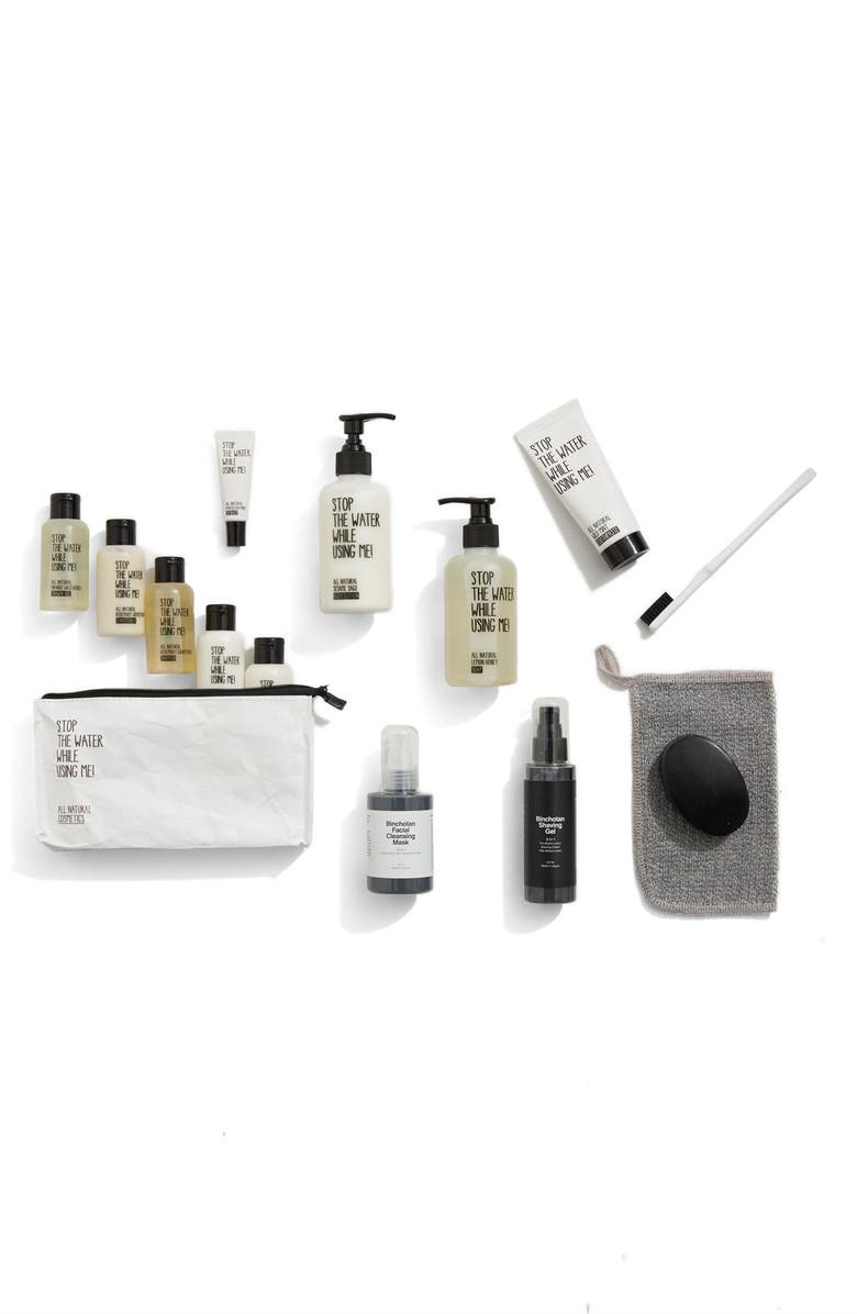 STOP THE WATER WHILE USING ME! All Natural Cosmetics Travel Kit, Alternate, color, 