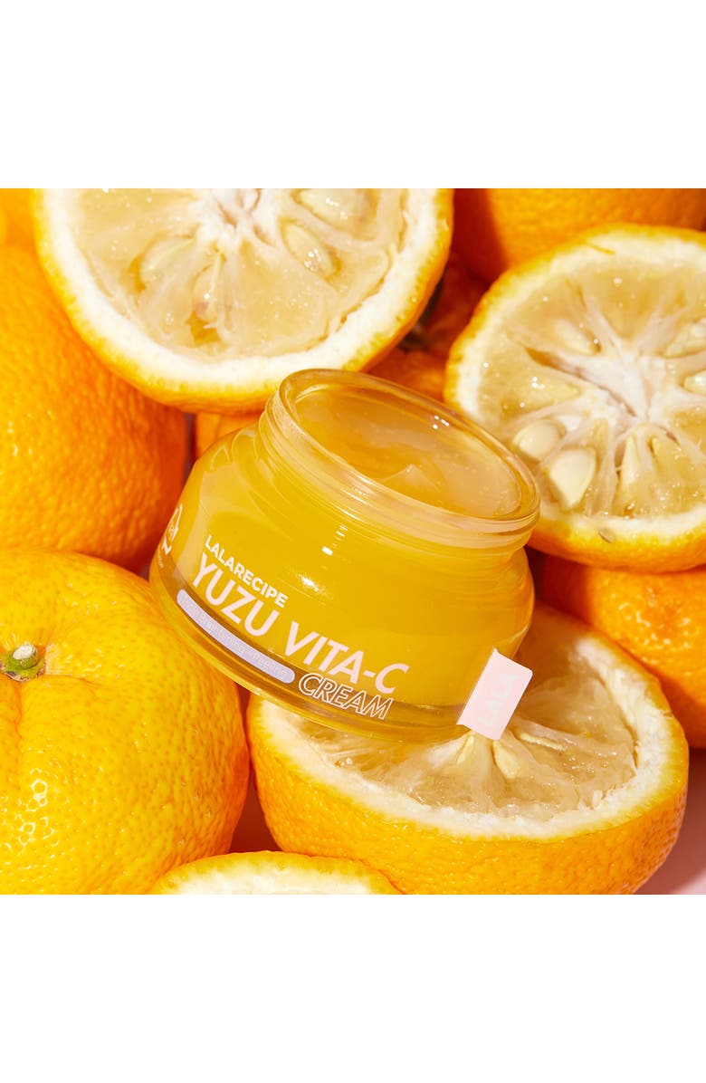 Lalarecipe Yuzu Vita C Face Cream, Alternate, color, Yellow