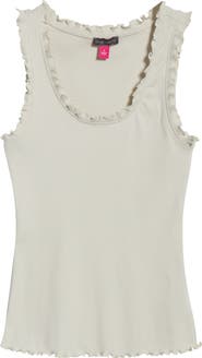 Vince Camuto Ruffle Rib Tank