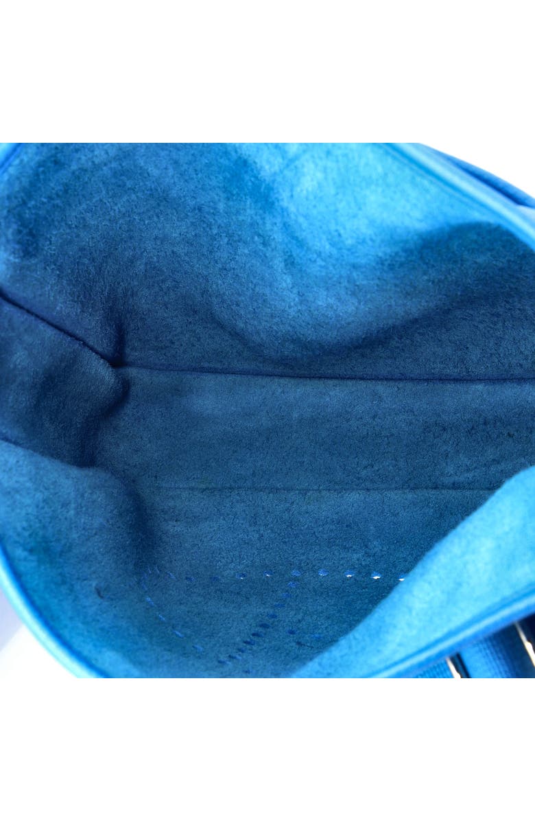 Pre-Owned Hermes Evelyne Bag Gen III Clemence PM, Alternate, color, Bleu Zanzibar